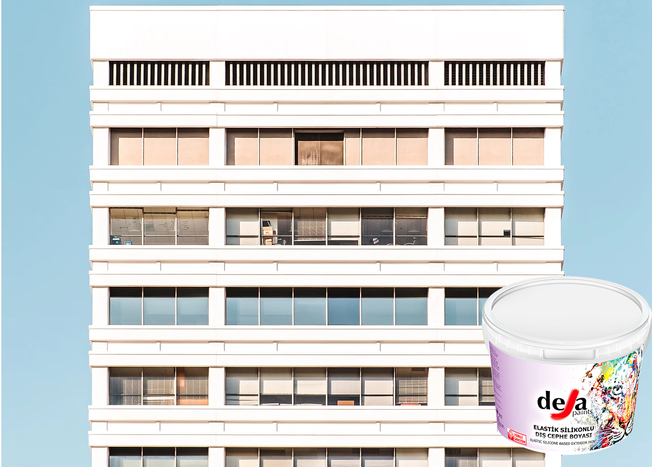 Sunset in the mountains